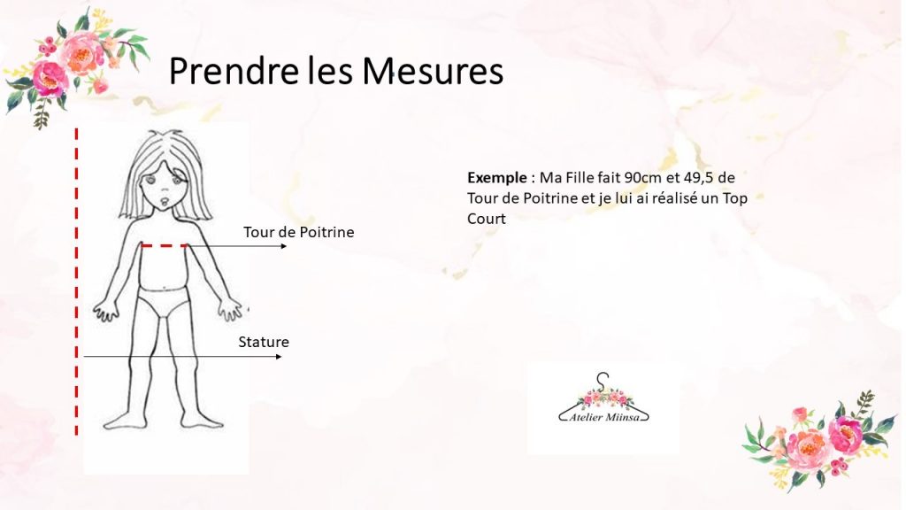 Tutoriel : Le Haut à bretelles Milazzo. les mesures